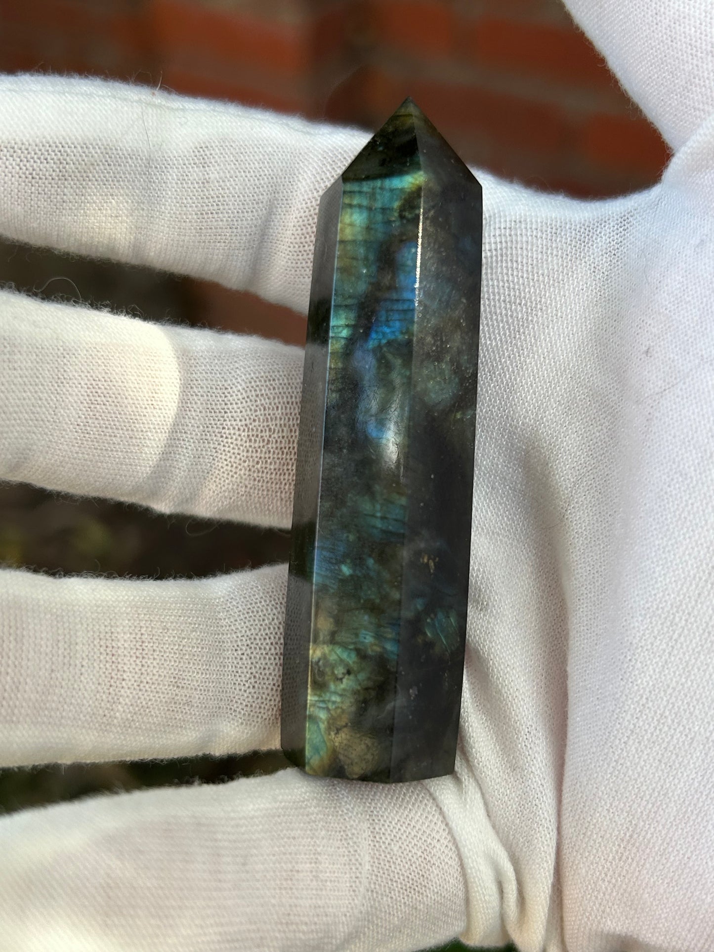 Labradorite Crystal Point obelisk