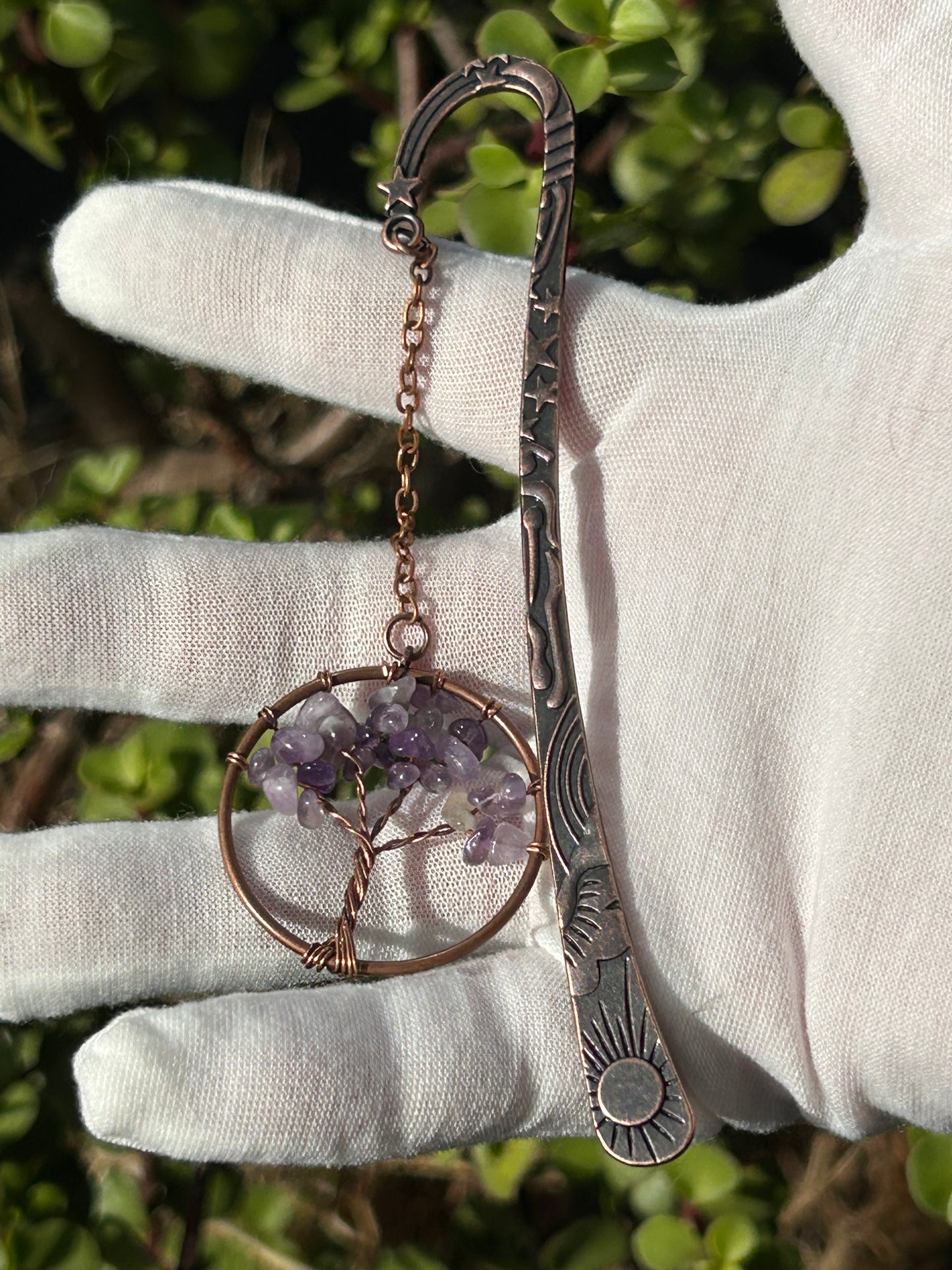 Amethyst Tree Of Life Bookmark