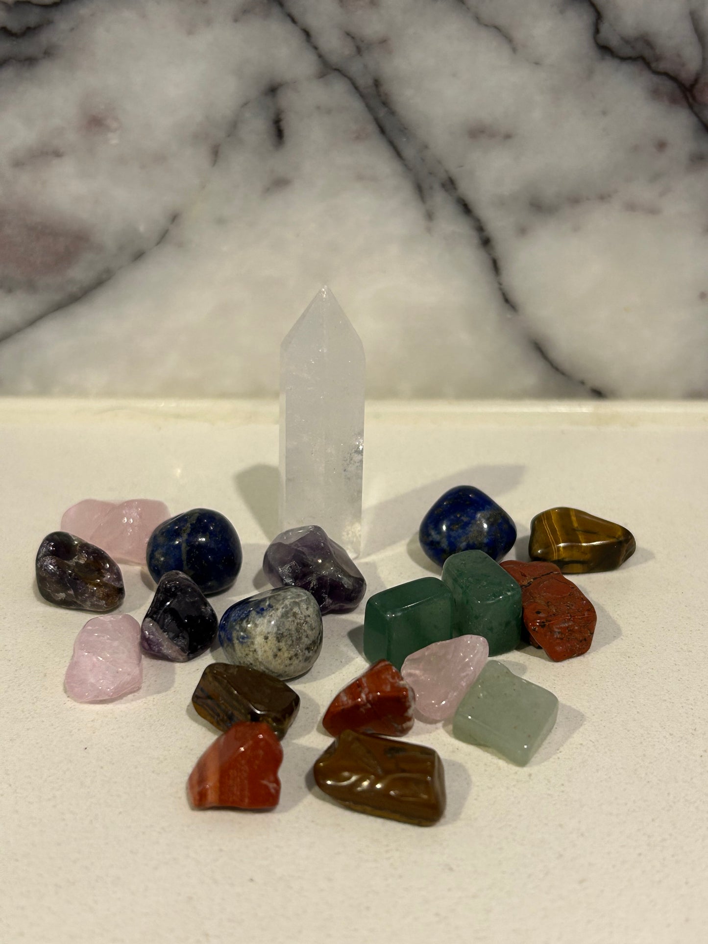 Mix of 20 Polished Crystals