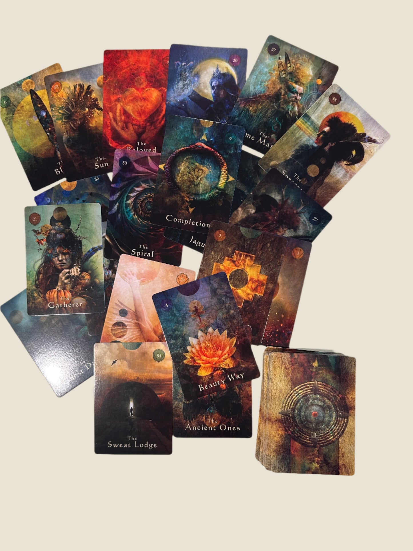 Cards from Mystical Shaman Oracle Deck