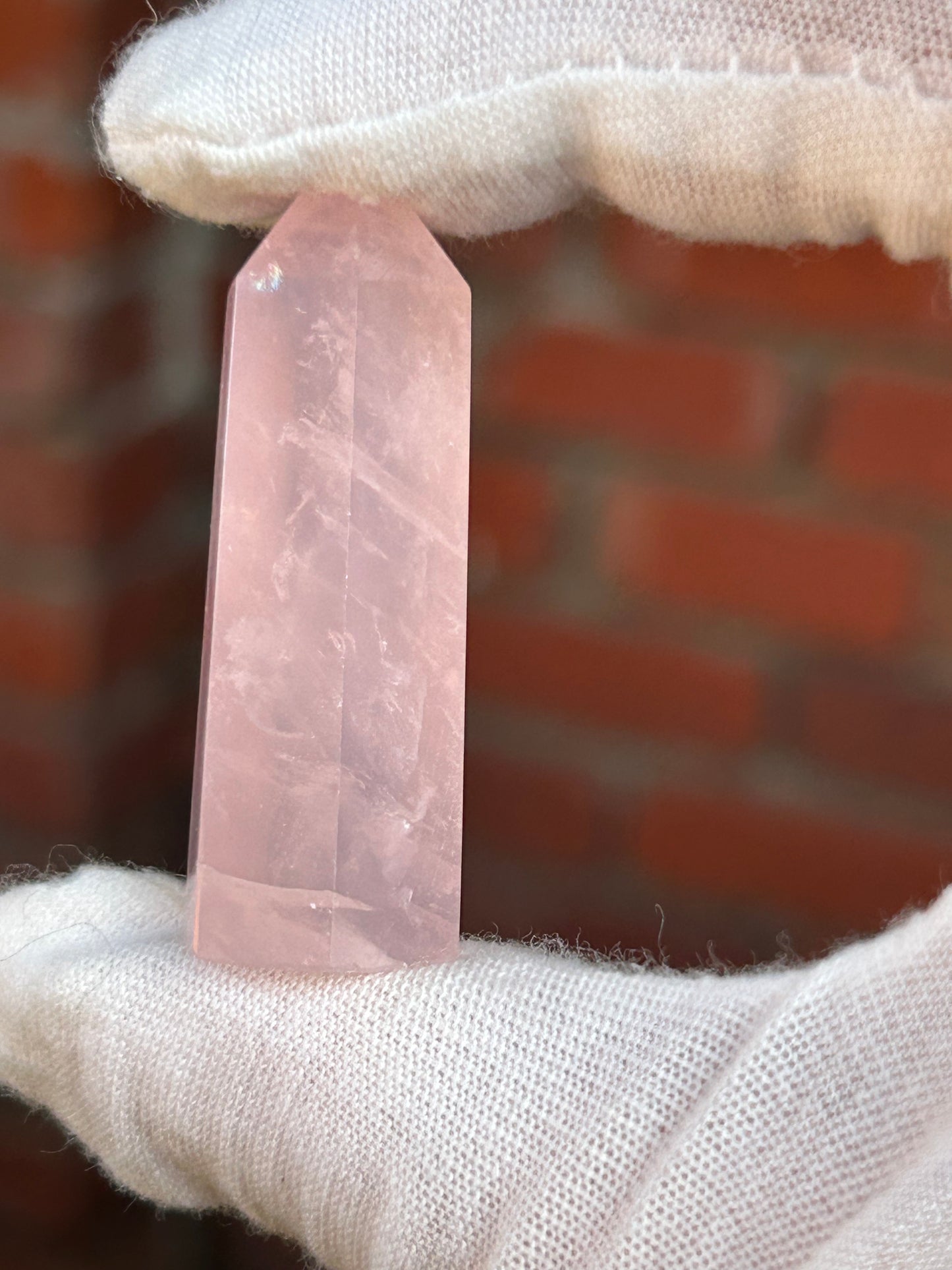 Small Rose Quartz Point