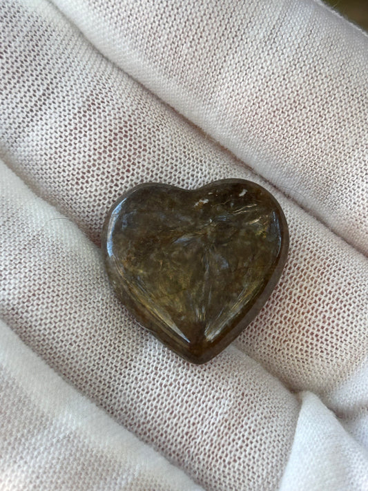 Rhodonite small polished heart