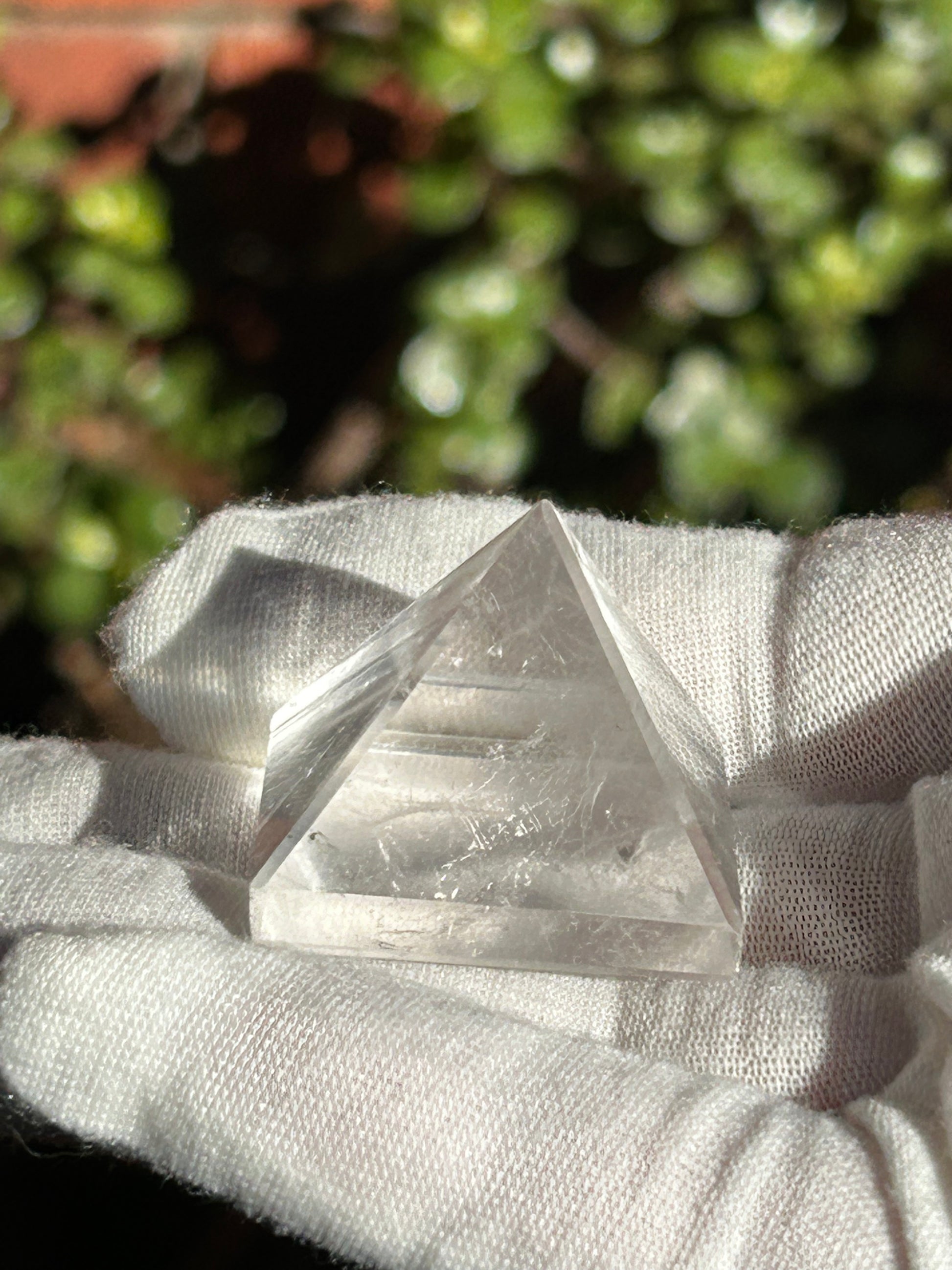 Clear Quartz Pyramid