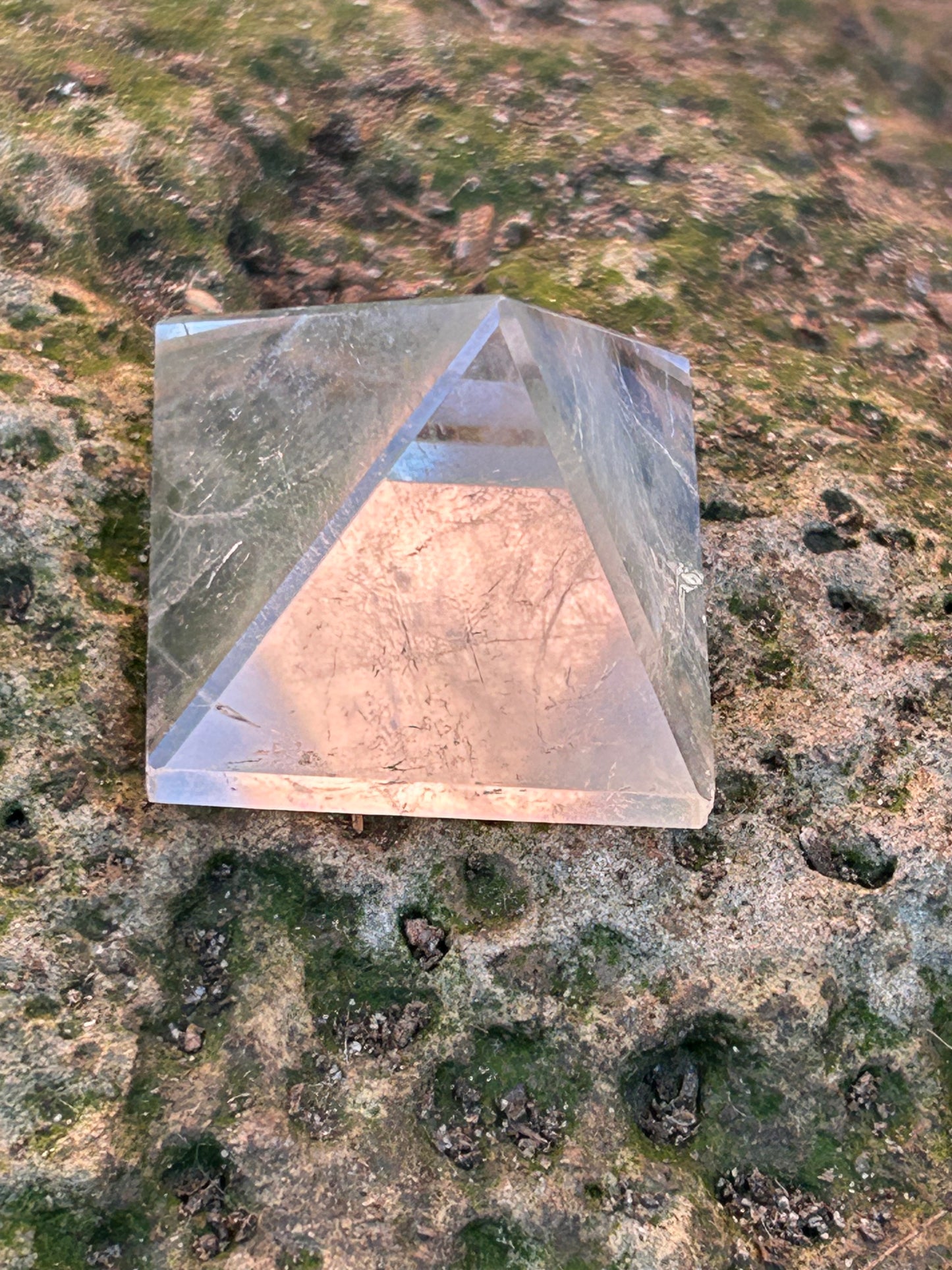 Clear Quartz Pyramid