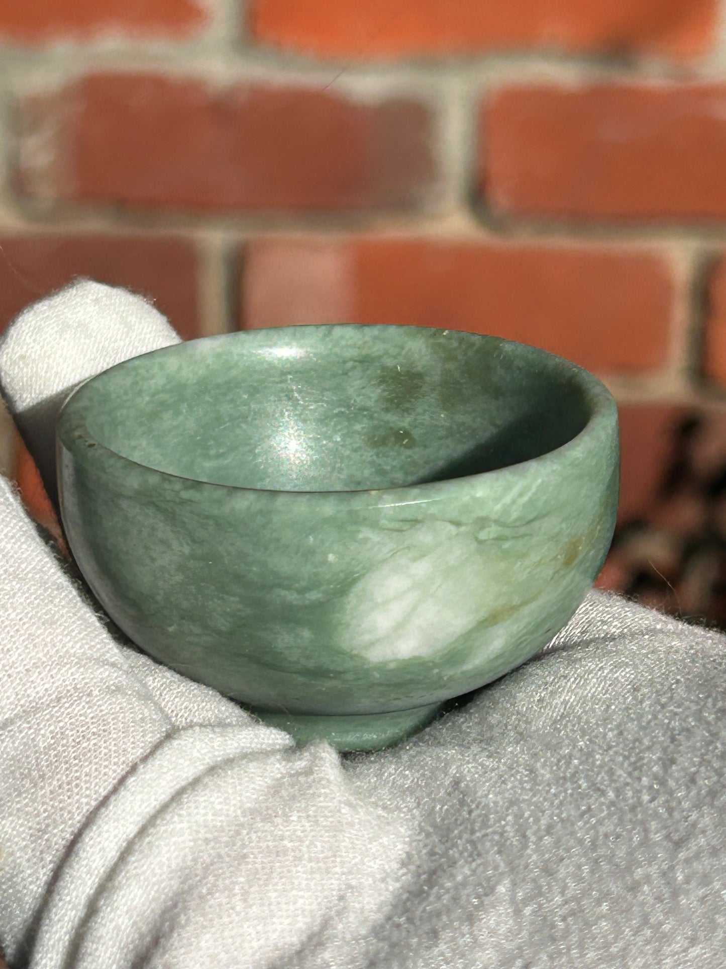 Green Jade Keepsake Bowl