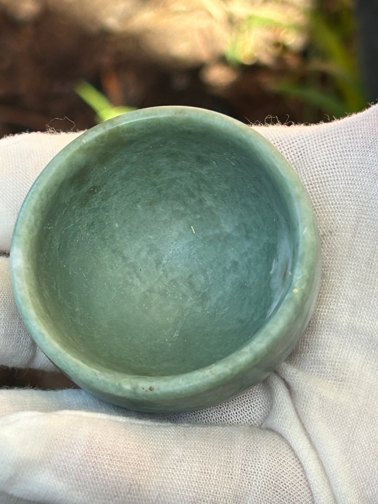 Green Jade Keepsake Bowl