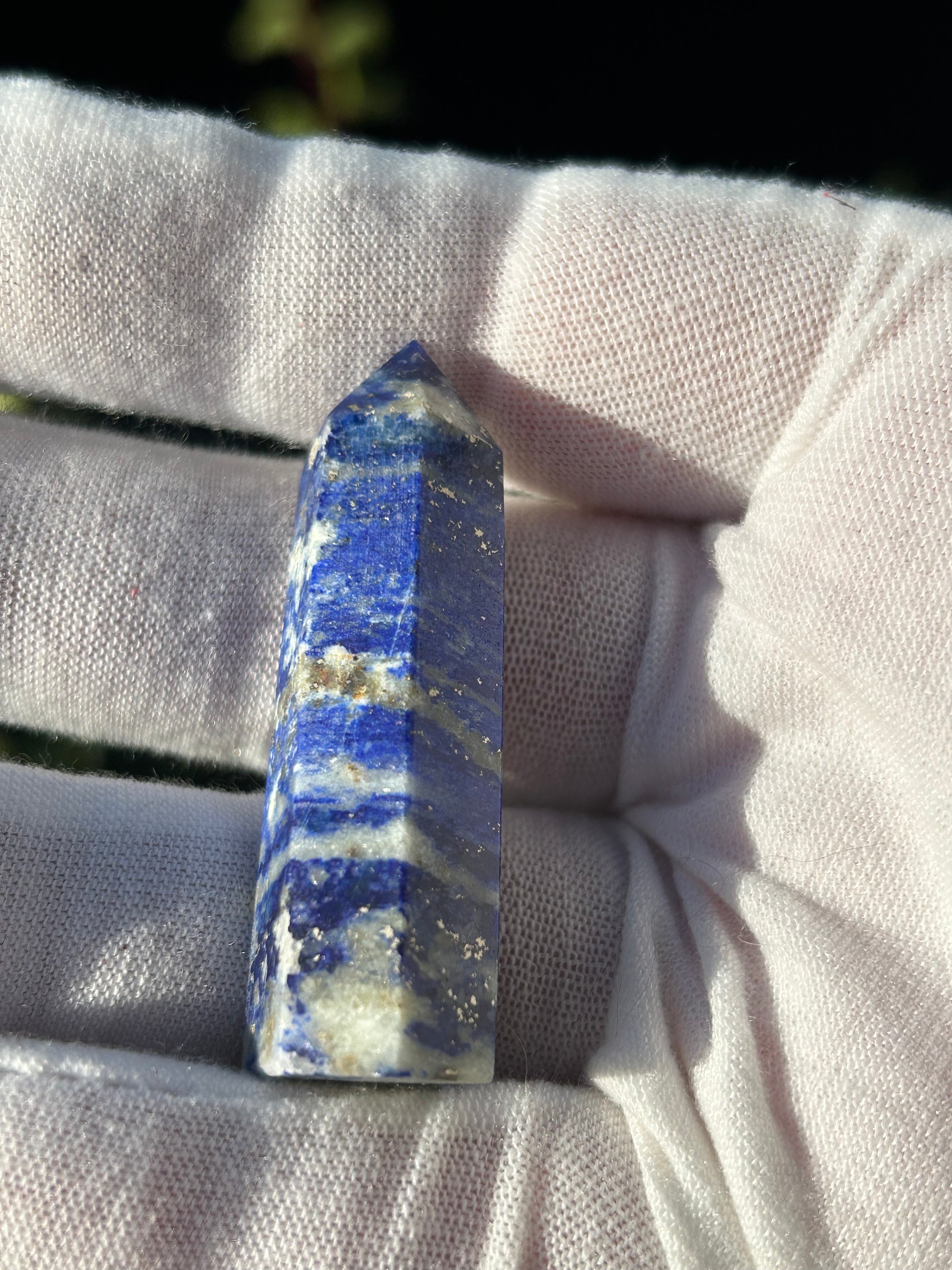 Lapis Lazuli Crystal Point