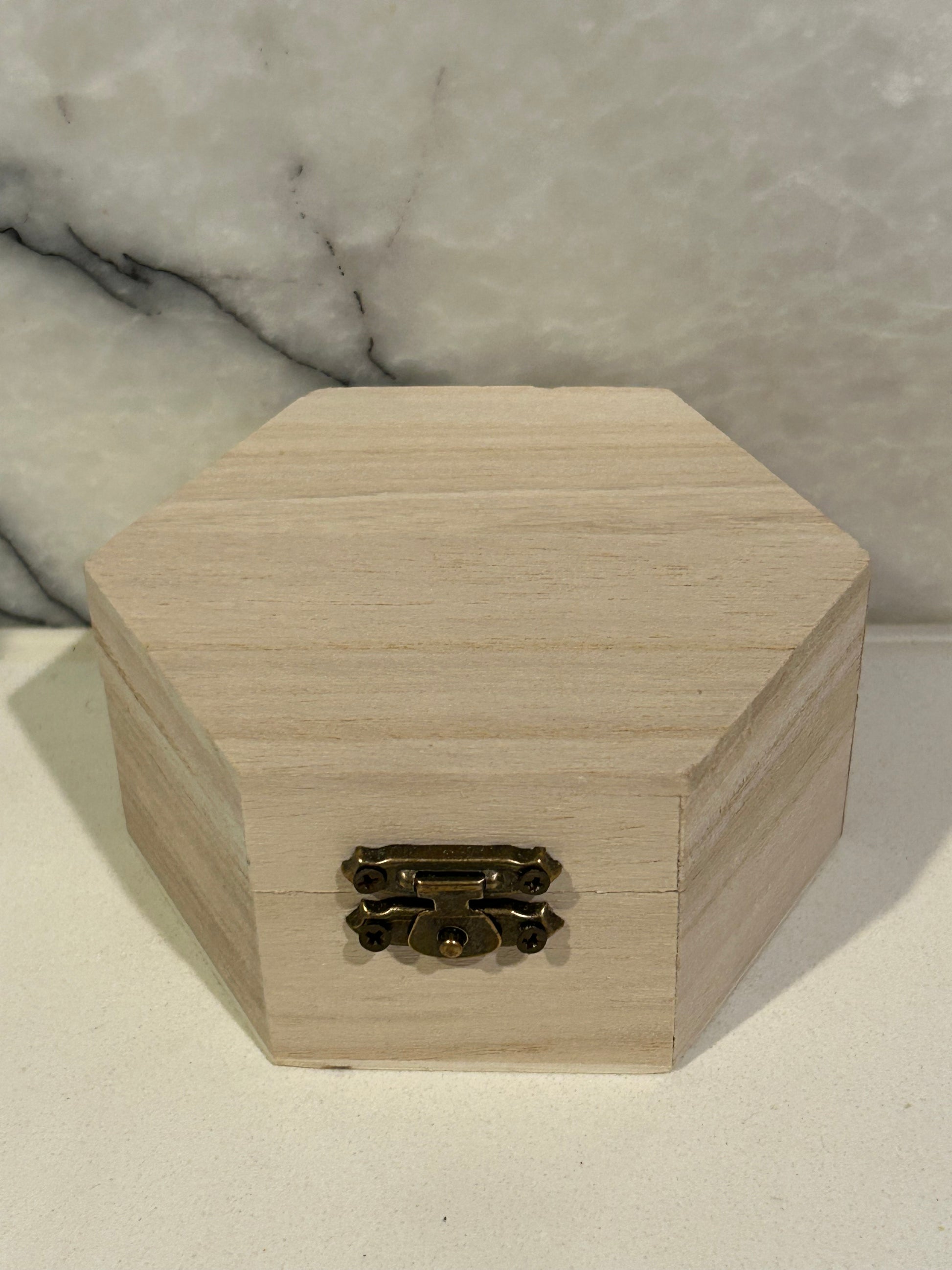 6 sided wooden box